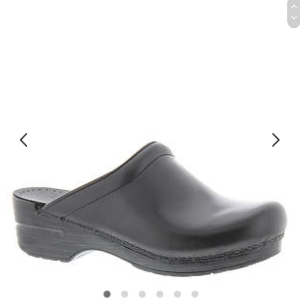 Dansko Sonja leather slip ons 38